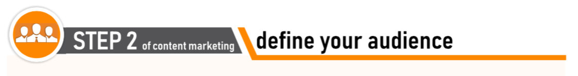Step 2 of Content Marketing